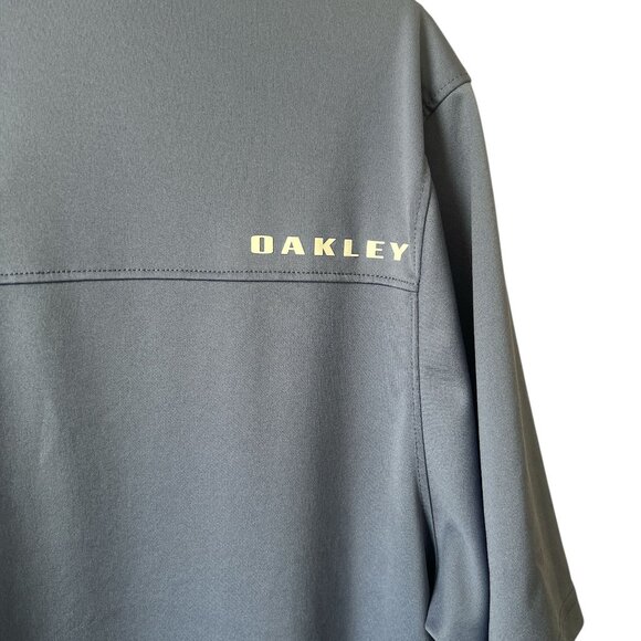 Oakley Men's The Players Championship Stripe Short Sleeve Golf Polo Shirt Large - Picture 5 of 9